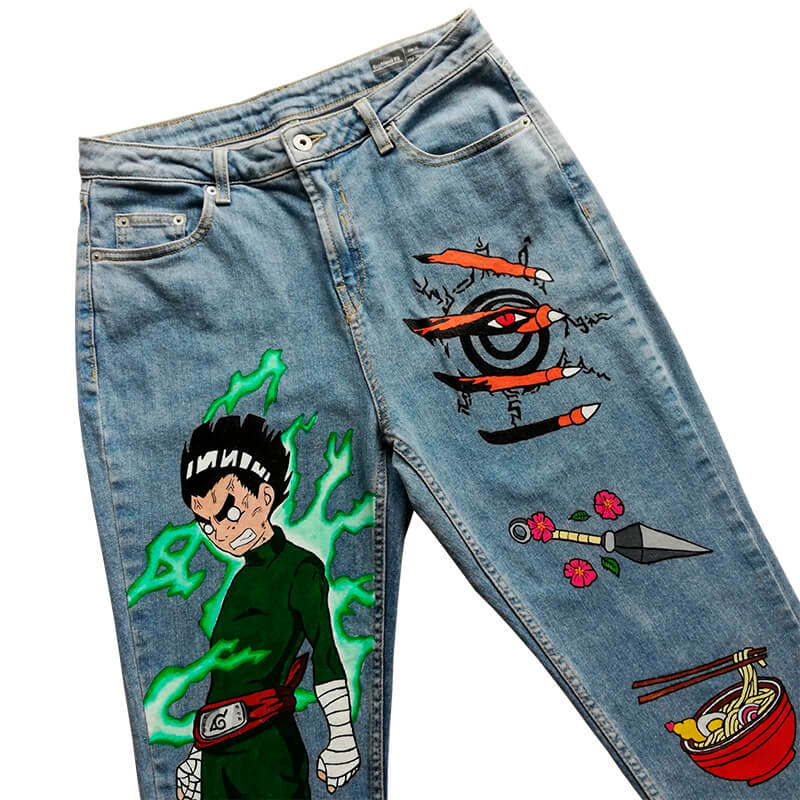 rock lee jeans